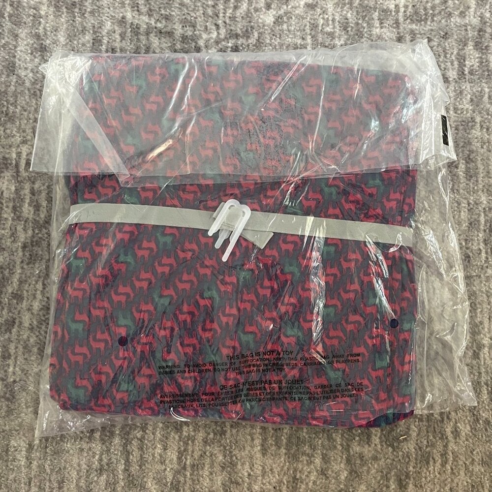 Victoria's Secret Dreamer Pajamas 3 Pc Set Red Stags Deer Small Short Petite - Picture 5 of 5